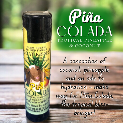 Goat Kisses(TM), All Natural, Goat Milk Lip Balm