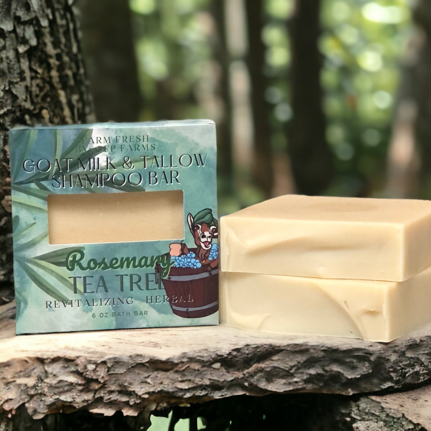 Shampoo Bar, Rosemary and Tea Tree
