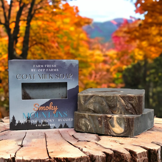 Smoky Mountains, 6 oz Goat Milk Soap