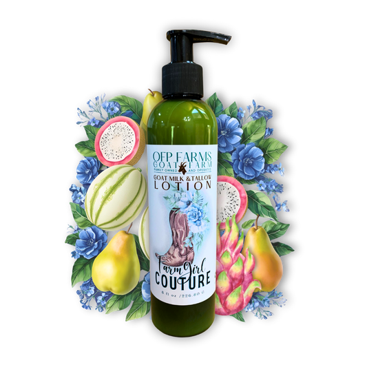 Farm Girl Couture, Goat Milk & Tallow Hand and Body Lotion