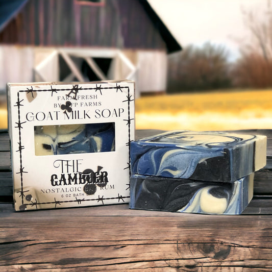 The Gambler, 6 oz Goat Milk Soap