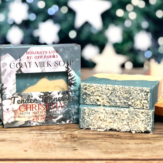 Tender Tennessee Christmas, 6 oz Goat Milk Soap