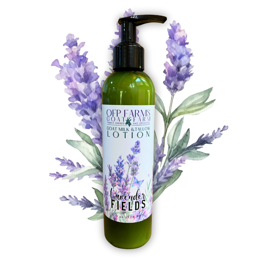 Lavender Fields, Goat Milk & Tallow Hand and Body Lotion