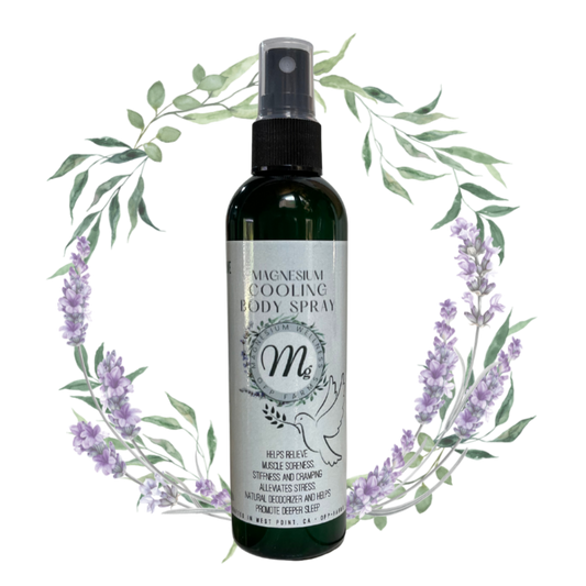 Magnesium Body Oil Cooling Body Spray, Sleep, Body Wellness, Neuropathy