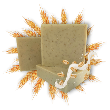 Oat Milk N' Honey, Unscented Tallow and Goat Milk Soap