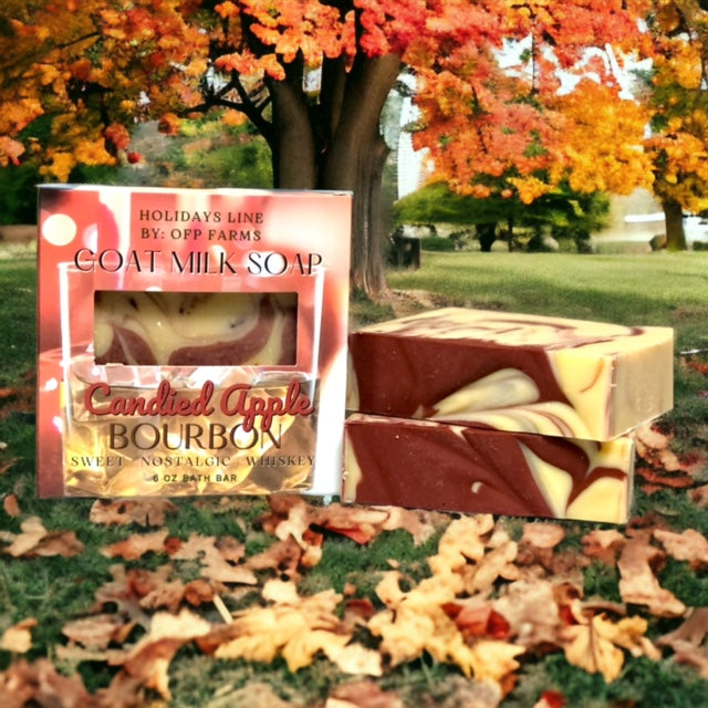 Candied Apple Bourbon, Goat Milk Soap