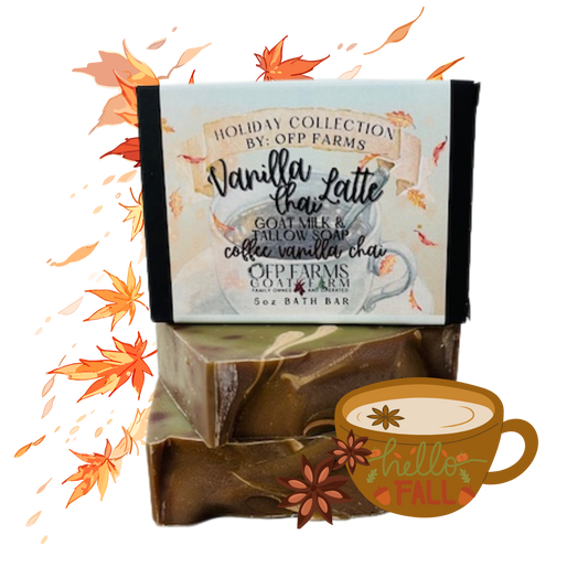 Vanilla Chai Latte, Tallow & Goat Milk Soap