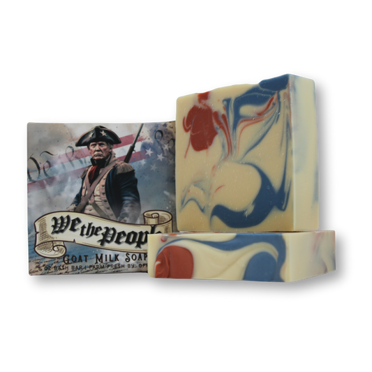 We the People - Trump, 6 oz Tallow and Goat Milk Soap