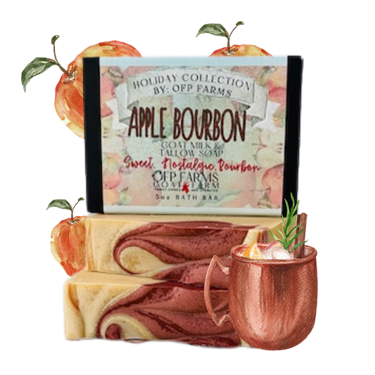 Apple Bourbon, Tallow & Goat Milk Soap