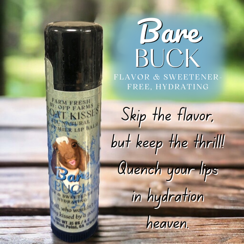 Goat Kisses(TM) All Natural Goat Milk Lip Balm