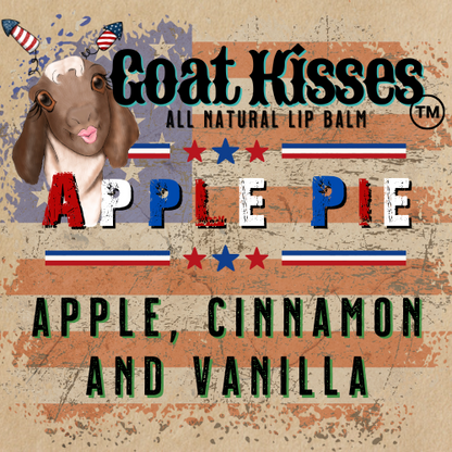 Goat Kisses (TM) Smack Pack, 4 Lip Balms, FREEDOM