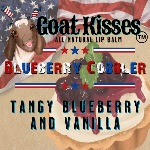 Goat Kisses (TM) Smack Pack, 4 Lip Balms, LIBERTY