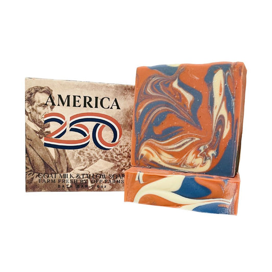America 250, Tallow and Goat Milk Soap