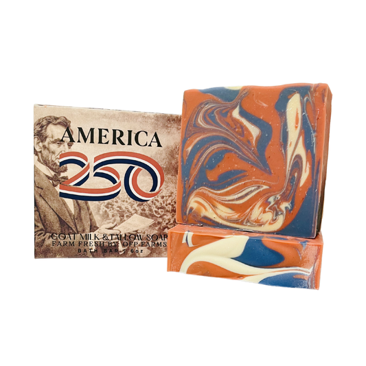 America 250, Tallow and Goat Milk Soap