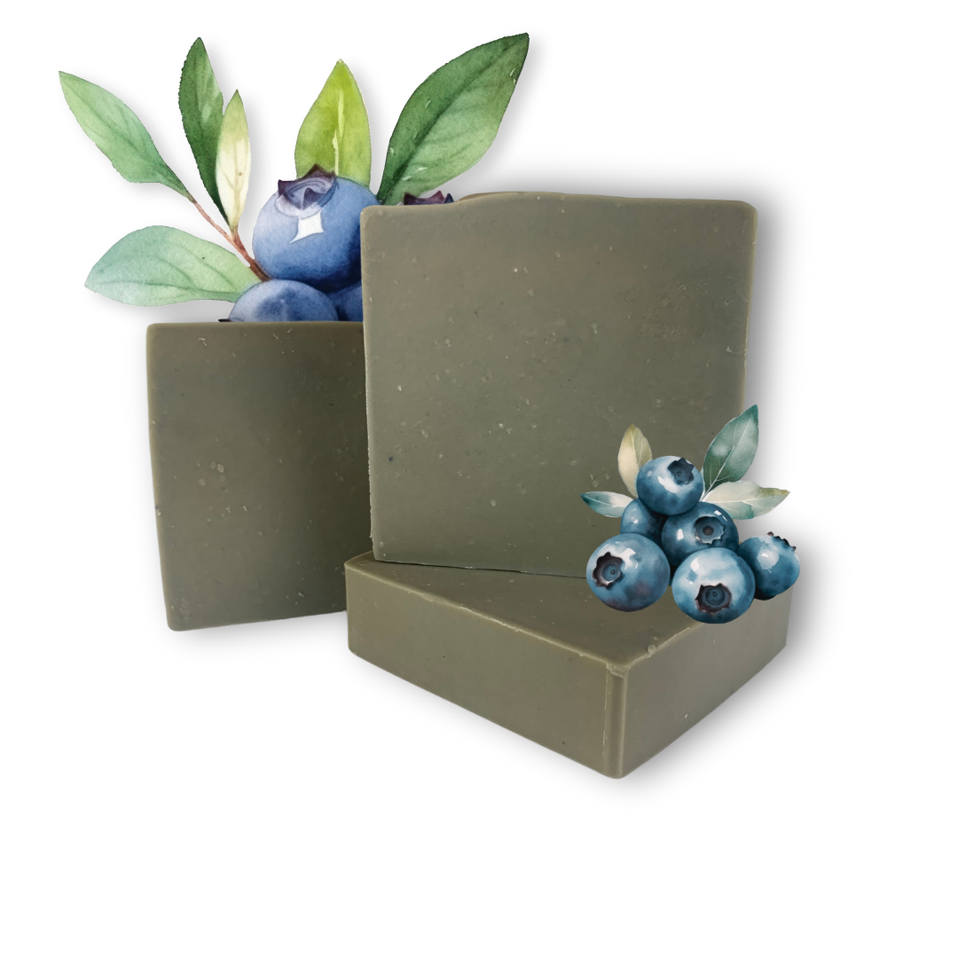 Blueberry Hill, Tallow and Goat Milk Soap