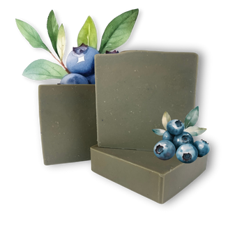 Blueberry Hill, Tallow and Goat Milk Soap