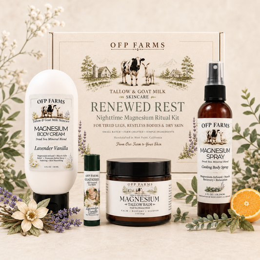 NEW!!! Renewed Rest Nighttime Magnesium Ritual Kit - Deluxe
