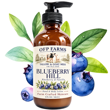 Blueberry Hill Goat Milk & Tallow Body Lotion | 8 oz