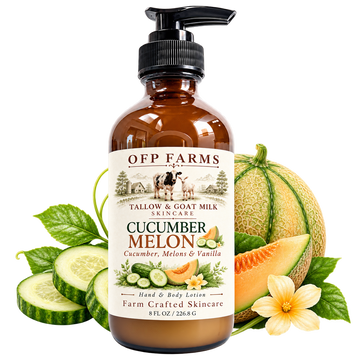 Cucumber Melon Goat Milk & Tallow Body Lotion | 8 oz
