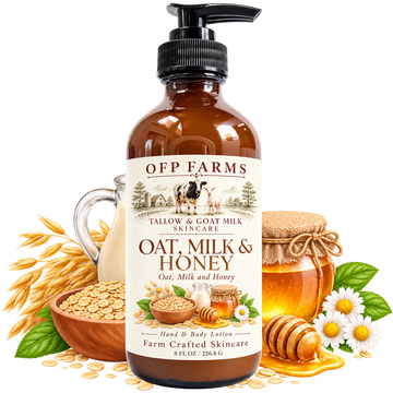 Oat Milk & Honey Goat Milk & Tallow Body Lotion | 8 oz