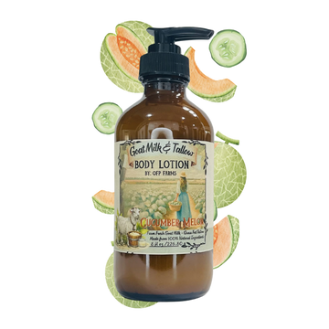 Cucumber Melon, Goat Milk & Tallow Hand and Body Lotion