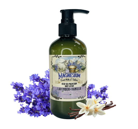 Magnesium, Tallow & Goat Milk Body Lotion
