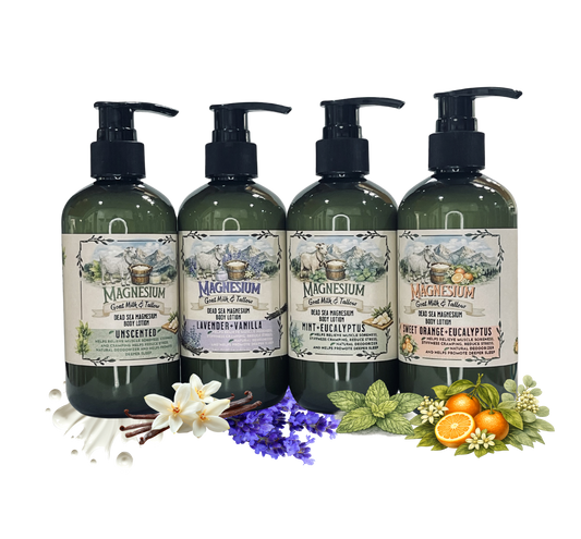 Magnesium, Tallow & Goat Milk Body Lotion