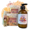 Farm Basics - Boxed Set -SPRING | 2 Goat Milk and Tallow Soaps, 1 Full Size Lotion, 1 Lip Balm, 1 Soap Sack