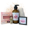 Farm Box Gift Set - Spring | 1 Goat Milk Tallow Soap | 1 Full Size Lotion | 1 Solid Perfume | 1 Lip Balm | 1 Soap Sack