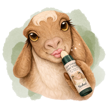 Goat Kisses(TM) All Natural Goat Milk Lip Balm