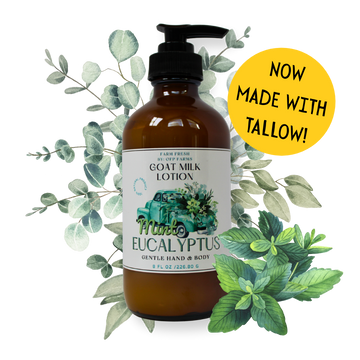 Mint Eucalyptus, Goat Milk & Tallow Hand and Body Lotion