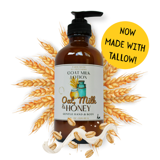 Oat Milk and Honey, Goat Milk & Tallow Hand and Body Lotion