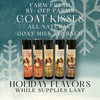 HOLIDAY Goat Kisses(TM), All Natural Lip Balm