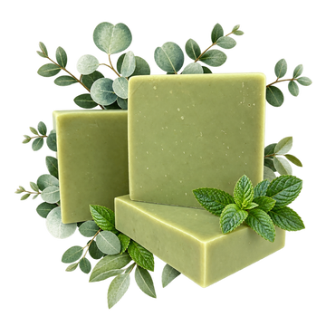 Eucalyptus & Mint Tallow and Goat Milk Soap
