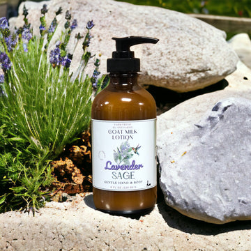 Lavender Sage, Goat Milk Hand and Body Lotion