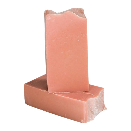 Pink Champagne Sparkle, Tallow and Goat Milk Soap