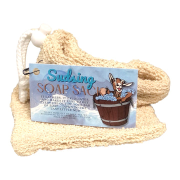 Scrubby-Sudsing Soap Sack, All Natural