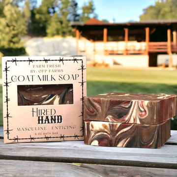 Hired Hand, 6 oz Goat Milk Soap