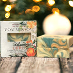 Balsam and Citrus, 6 oz Goat Milk Soap (Christmas)