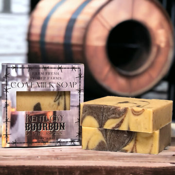 Kentucky Bourbon, 6 oz Goat Milk Soap,