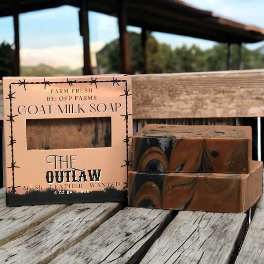The Outlaw, 6 oz Goat Milk Soap