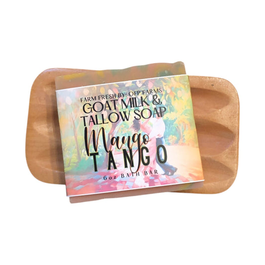Bamboo Soap Dish (pictured soap not included)