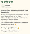 Magnesium All Natural NIGHT-TIME Body Balm