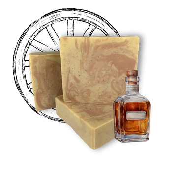 Kentucky Bourbon, Tallow and Goat Milk Soap,