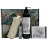 Small Farm Big Love, Mini Farm Bundle: One Goat Milk and Tallow Soap, 1 Full Size Lotion, 1 Lip Balm, 1 Soap Sack