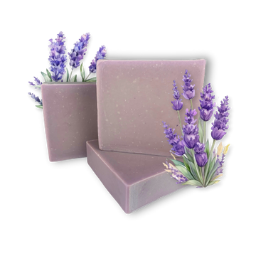 Lavender Fields, Tallow and Goat Milk Soap