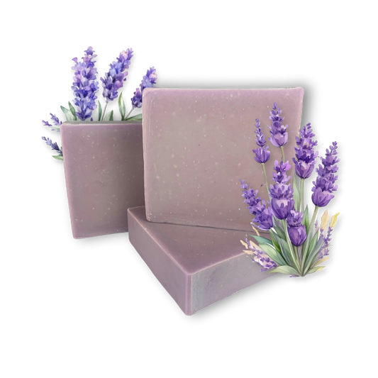 Lavender Fields, Tallow and Goat Milk Soap