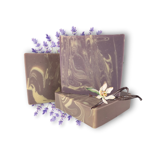 Lavender and Vanilla, Tallow and Goat Milk Soap