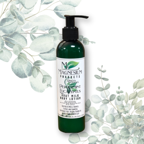 Magnesium Goat Milk Body Lotion, Sleep, Body Wellness, Arthritis, Plantar Fasciitis
