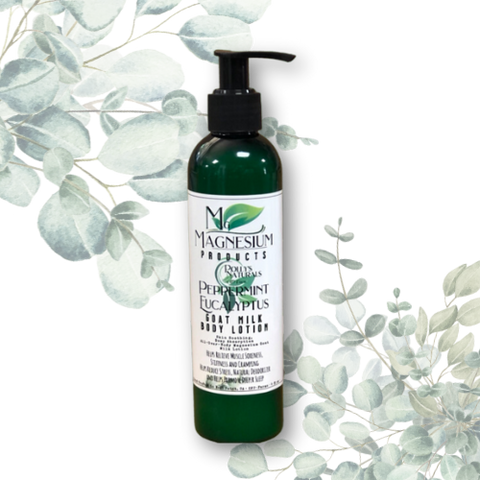 Magnesium Goat Milk Body Lotion, Sleep, Body Wellness, Arthritis, Plantar Fasciitis